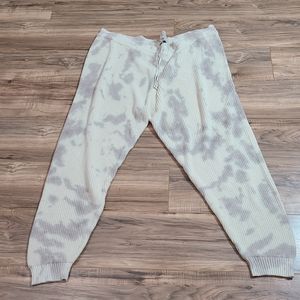 Boohoo Tie Dye Knitted Jogger Pants
